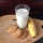 Banana Cashew Almond milk smoothie